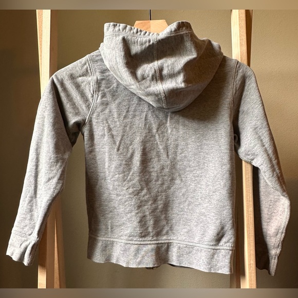 Kid’s Hanna Andersson Heather Gray Cotton Bright Basics Survivor Zip-Up Hoodie - Picture 6 of 14